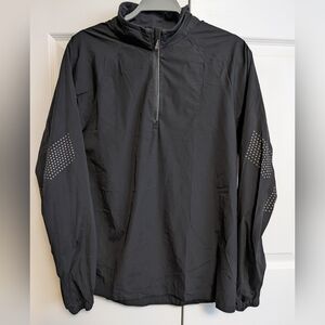 Lululemon Men’s Surge Half-Zip Pullover  Reflective Dot Running Top  Size S